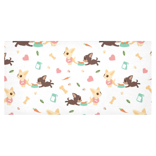 Cute Chihuahua puppie pattern Tablecloth