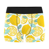 lemon design pattern Men's All Over Print Boxer Briefs Men's Underwear