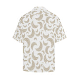 Cool gold moon abstract pattern Men's All Over Print Hawaiian Shirt