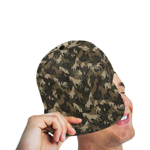 Horse Camouflage Pattern All Over Print Snapback Cap