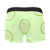 Cucumber pattern Men's All Over Print Boxer Briefs Men's Underwear