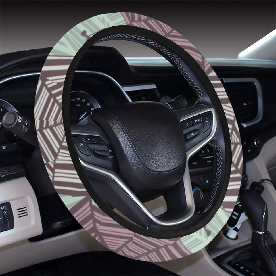 Spider web cobweb design color pattern Car Steering Wheel Cover