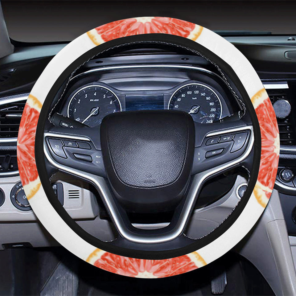 Grapefruit pattern Car Steering Wheel Cover