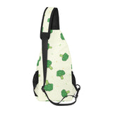 Broccoli pattern All Over Print Chest Bag