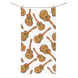 Paint Guitar Pattern Bath Towel