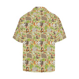 Guinea Pig Pattern Print Design 04 Men's All Over Print Hawaiian Shirt (Model T58)