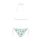 watercolor crocodile pattern Sexy Bikinis Two-Piece Swimsuits