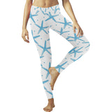 Watercolor starfish pattern Women's Legging Fulfilled In US