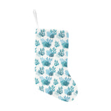 Coral Reef Pattern Print Design 04 Christmas Stocking
