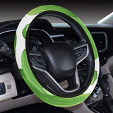 cucumber whole slices pattern Car Steering Wheel Cover