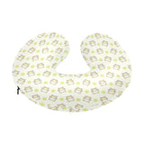 Cute cartoon frog baby pattern U-Shaped Travel Neck Pillow