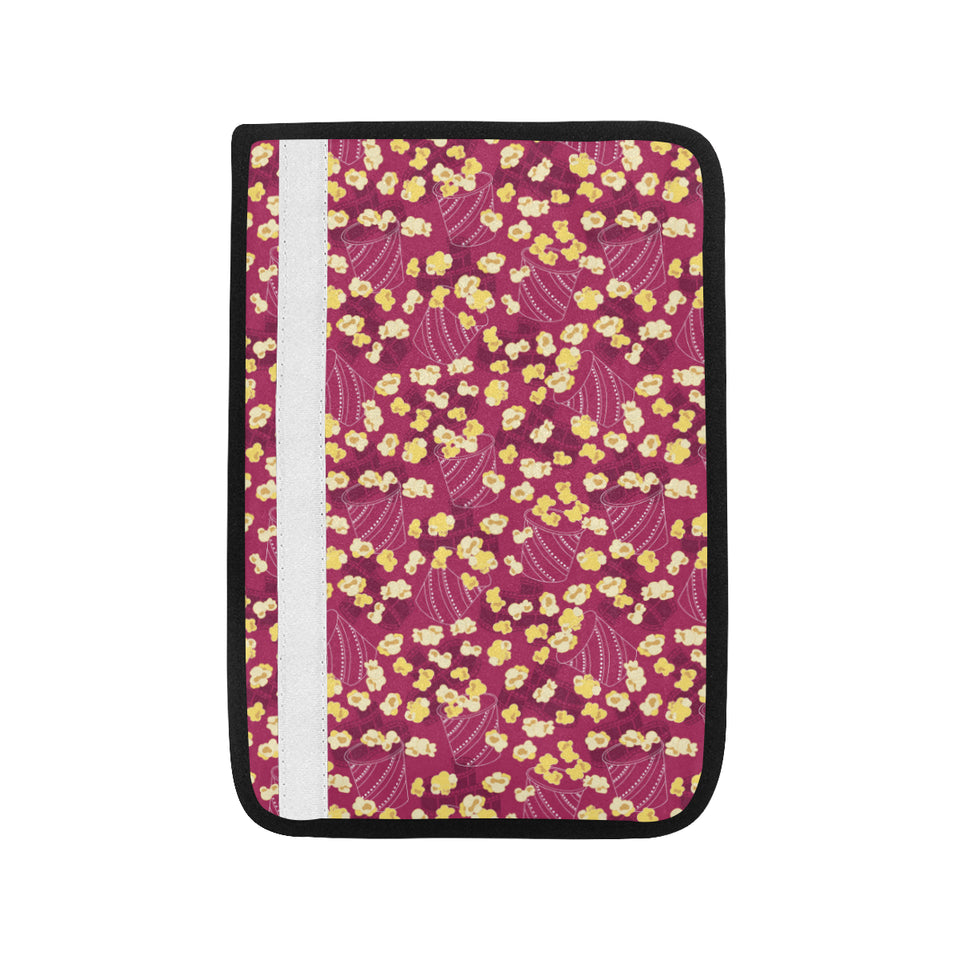 Popcorn Pattern Print Design 02 Car Seat Belt Cover