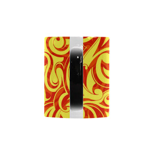 Fire flame design pattern Morphing Mug Heat Changing Mug