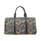 Colorful snake plant pattern Travel Bag