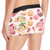 Cake cupcake sweets pattern Men's All Over Print Boxer Briefs Men's Underwear