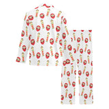 Daruma japanese wooden doll Men's Long Pajama Set