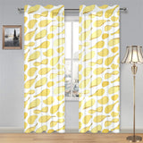 Potato Chips Pattern Print Design 02 Gauze Curtain
