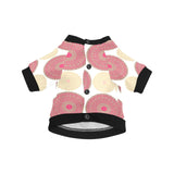 Circle indian pattern All Over Print Pet Dog Round Neck Fuzzy Shirt