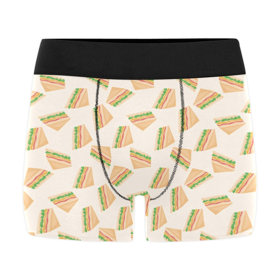 Sandwich Pattern Print Design 01 Men's All Over Print Boxer Briefs Men's Underwear