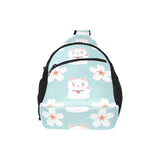 Maneki neko cat sakura All Over Print Chest Bag