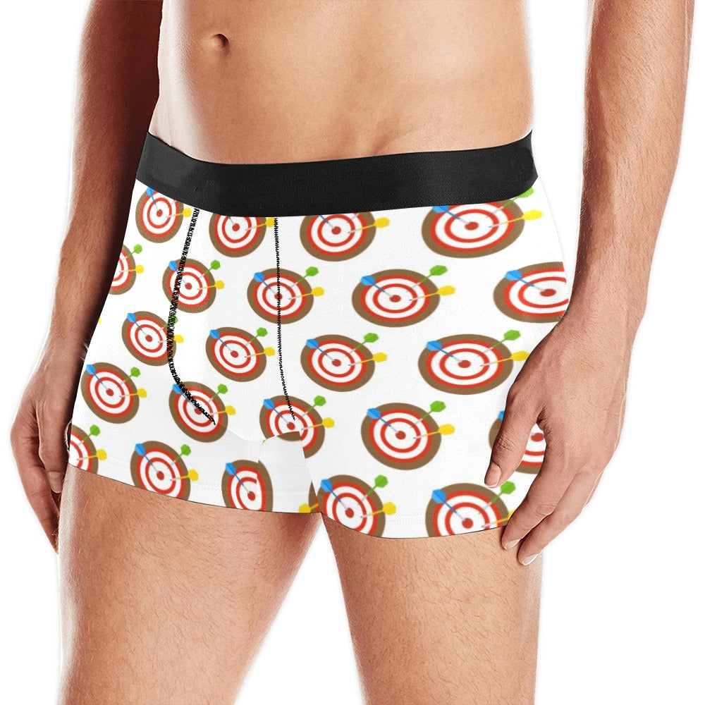 Darts Pattern Print Design 04 Men's All Over Print Boxer Briefs Men's Underwear