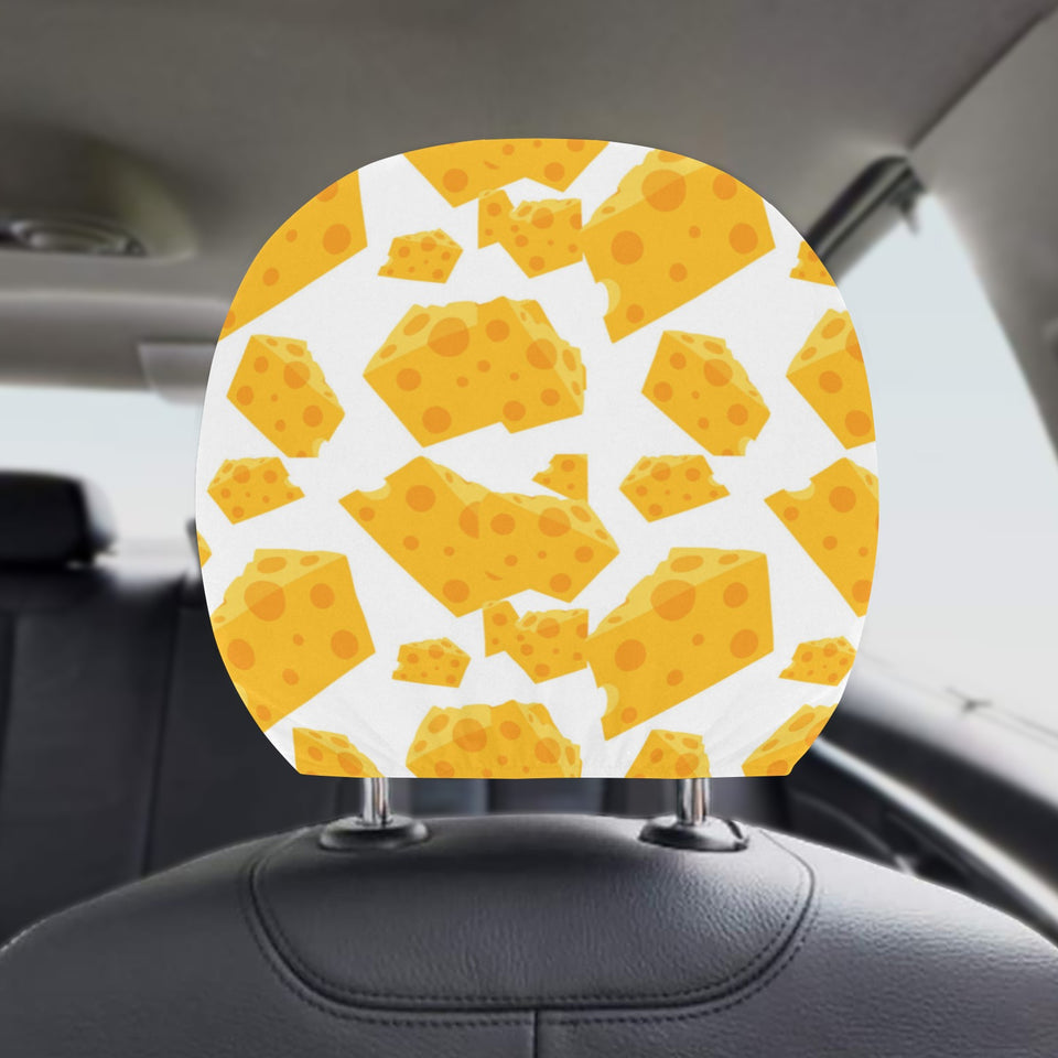 Cheese slice pattern Car Headrest Cover