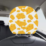 Cheese slice pattern Car Headrest Cover