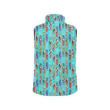 Surfboard Pattern Print Design 05 Men's Padded Vest