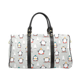 Cute Penguin christmas pattern Travel Bag
