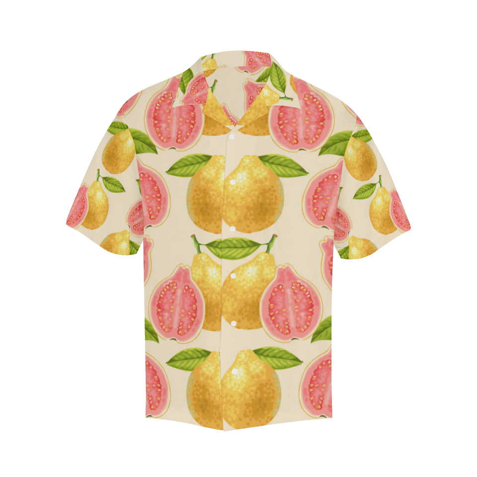 Beautiful guava pattern Men's All Over Print Hawaiian Shirt