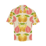 Beautiful guava pattern Men's All Over Print Hawaiian Shirt