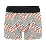 zigzag chevron striped pattern Men's All Over Print Boxer Briefs Men's Underwear