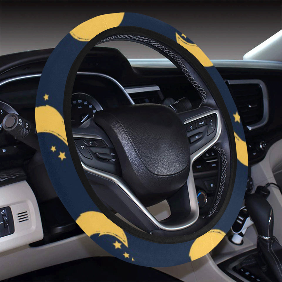 Moon star pattern Car Steering Wheel Cover