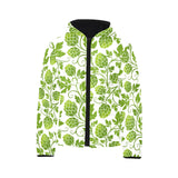 Hop design pattern Kids' Boys' Girls' Padded Hooded Jacket