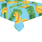 banana leaves banana design pattern Tablecloth