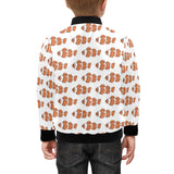 Clown Fish Pattern Print Design 05 Kids' Boys' Girls' Bomber Jacket