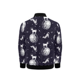 Chihuahua space helmet. astronaut pattern Kids' Boys' Girls' Bomber Jacket