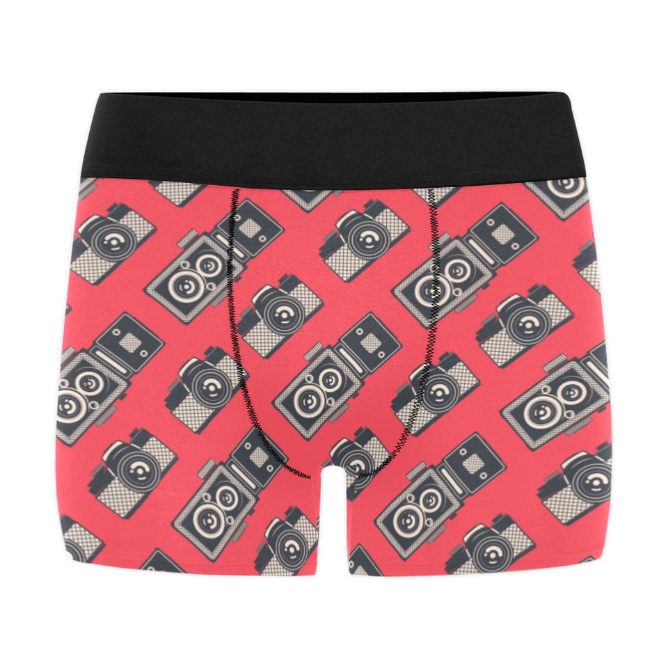 Camera Pattern Print Design 05 Men's All Over Print Boxer Briefs Men's Underwear