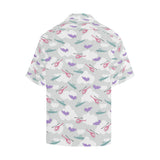 Helicopter plane pattern Men's All Over Print Hawaiian Shirt