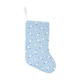 Seagull Pattern Print Design 02 Christmas Stocking