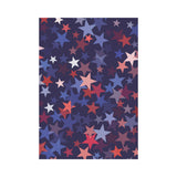 Red blue star pattern House Flag Garden Flag