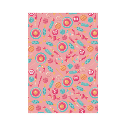 Colorful candy pattern House Flag Garden Flag