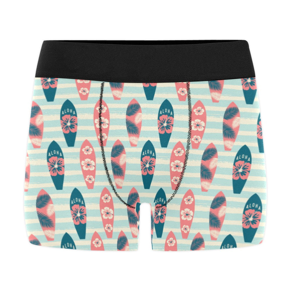 Surfboard Pattern Print Design 02 Men's All Over Print Boxer Briefs Men's Underwear
