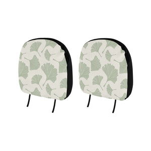 Ginkgo leaves pattern Car Headrest Cover