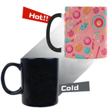 Colorful candy pattern Morphing Mug Heat Changing Mug