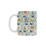 apples leaves pattern Classical White Mug (Fulfilled In US)