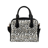 Leopard skin print pattern Shoulder Handbag