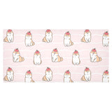 Cute Shiba Inu Dog Apple pattern Tablecloth