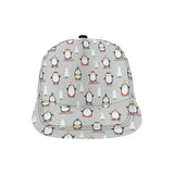 Cute Penguin christmas pattern All Over Print Snapback Cap