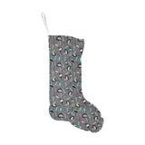 Ostrich Pattern Print Design 01 Christmas Stocking